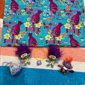 3/$10 Trolls Themed Toy Set with Pillowcase